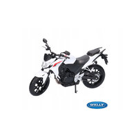 WELLY MODEL 1:10 HONDA CB 500 F BÍLÁ